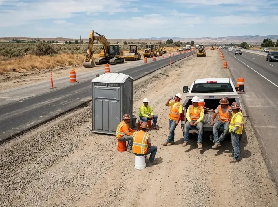 highway-road-construction-crew-007 — frequently asked questions, Porta Potty and Restroom Rentals in Ellettsville, IN